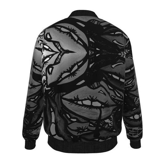 Original Art. Bold Expression. One-of-a-Kind Bomber Jacket.