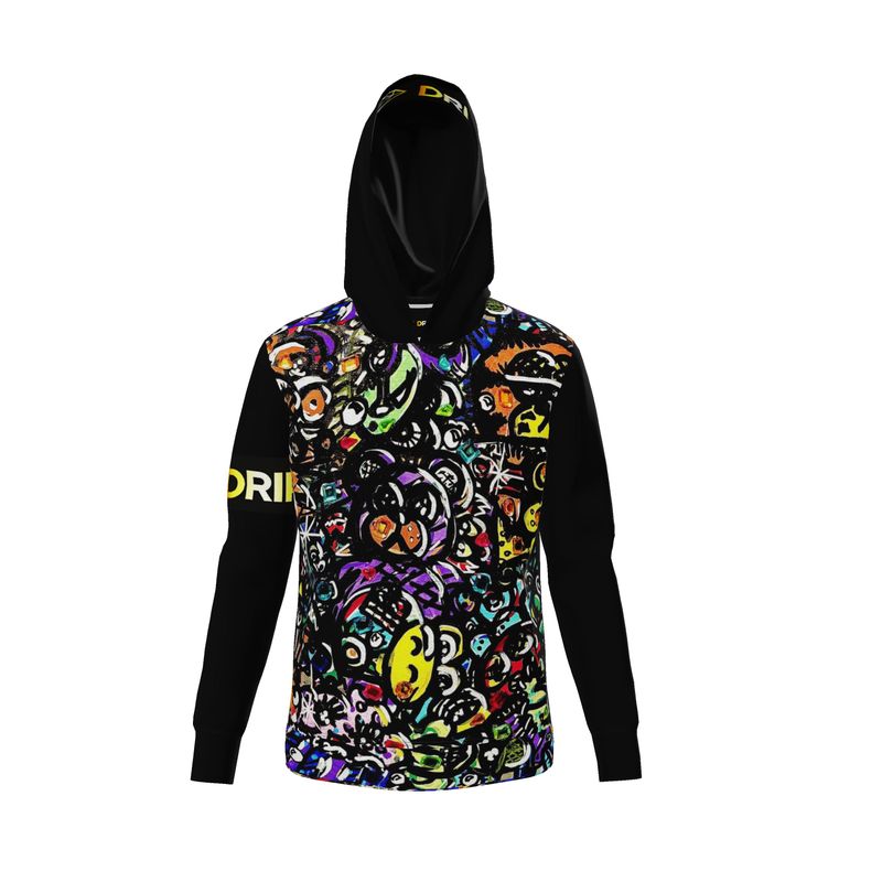 Hand-Painted Art Hoodie – Original Wearable Artwork
