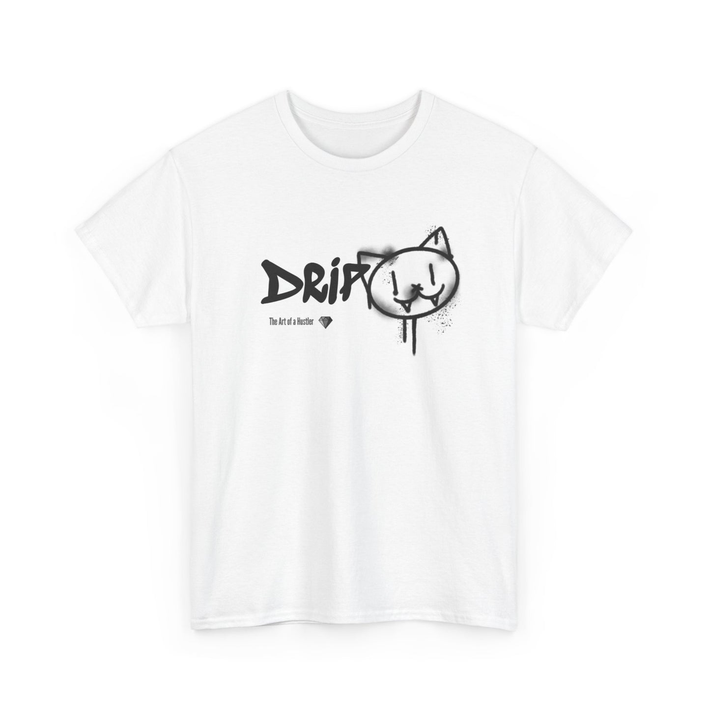 Drip Cat T-Shirt — Streetwear Tee with Drip Cat Design