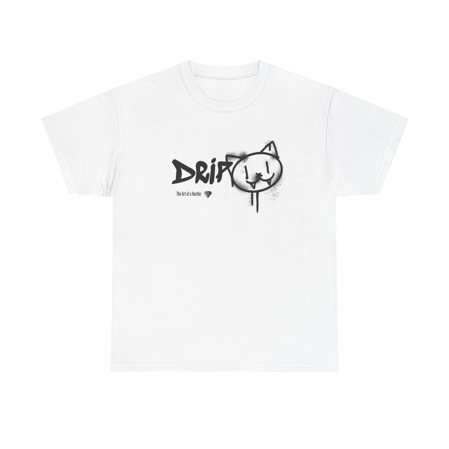 Drip Cat T-Shirt — Streetwear Tee with Drip Cat Design
